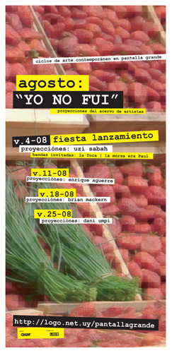 2006 – Pantalla Grande – Poster