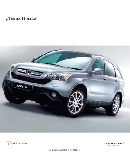 2008 – Honda – Advertising