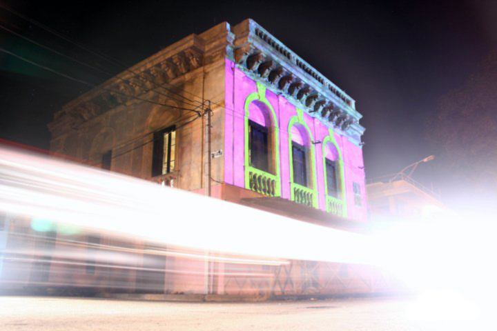 2010 – Dale color – mapping / music installation