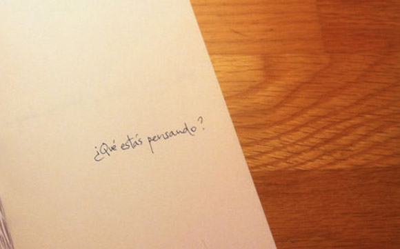 2011 – ¿Qué estás pensando? – book