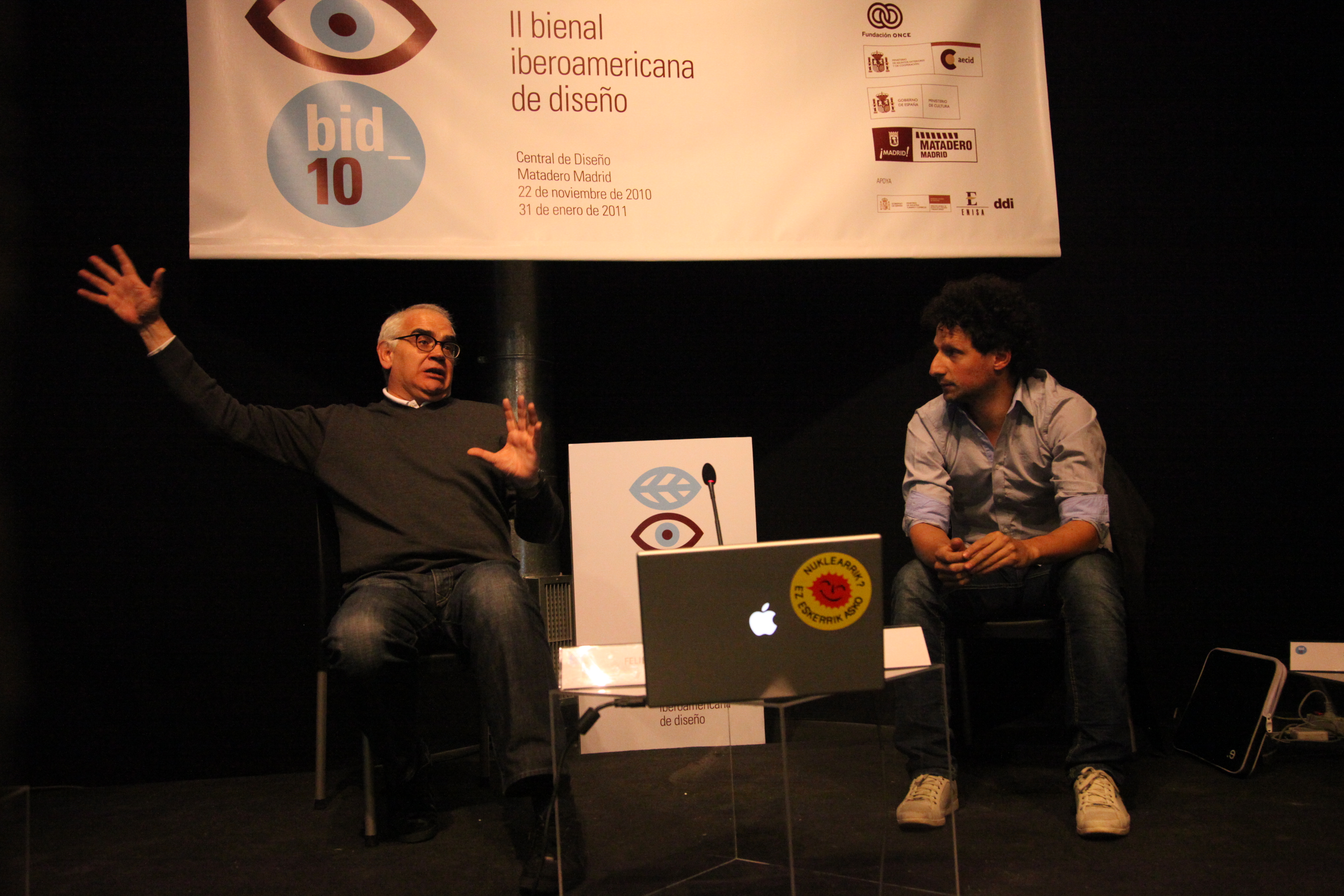 2010 – “Diálogo Oscar Mariné – Felipe Ridao” – Presentation